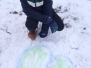 Malování ve sněhu (29.1.2022)